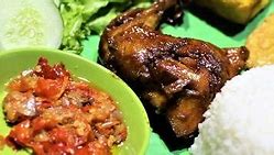 Ayam Bakar Dan Sambal Menu Sekar Sari Kota Bandung